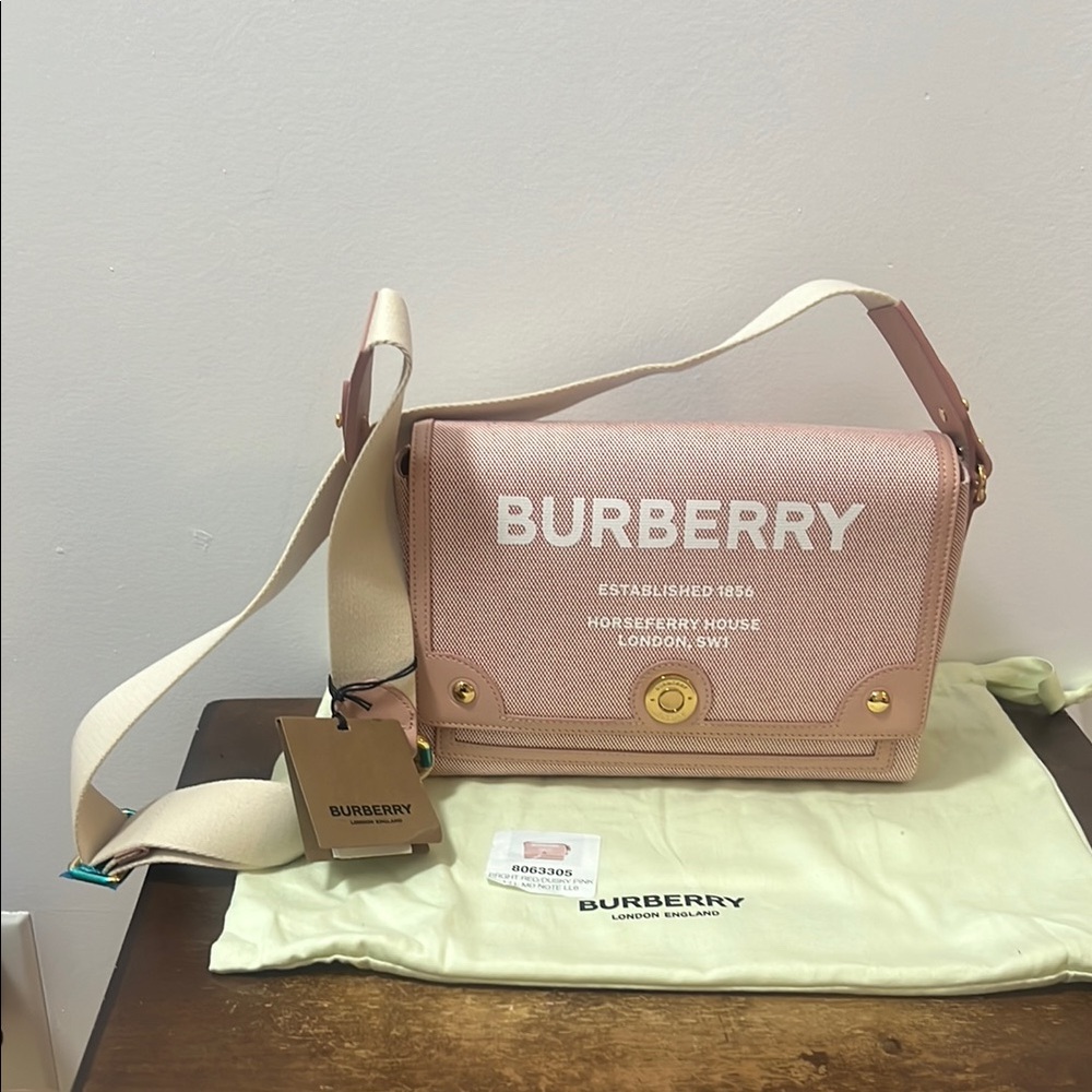 Burberry Dusty Pink Crossbody Bag